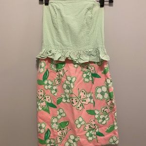 Strapless Lilly Pulitzer Dress!